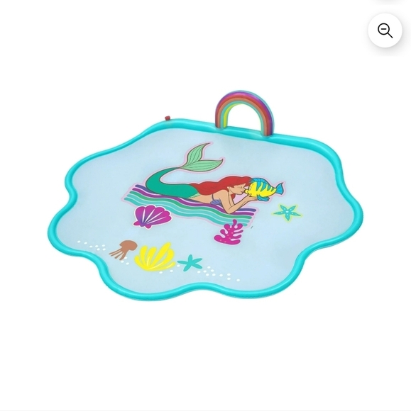 ☀️Disney Little Mermaid 64 in. x 57 in. Splash Pad Bundle💦 - Picture 4 of 8